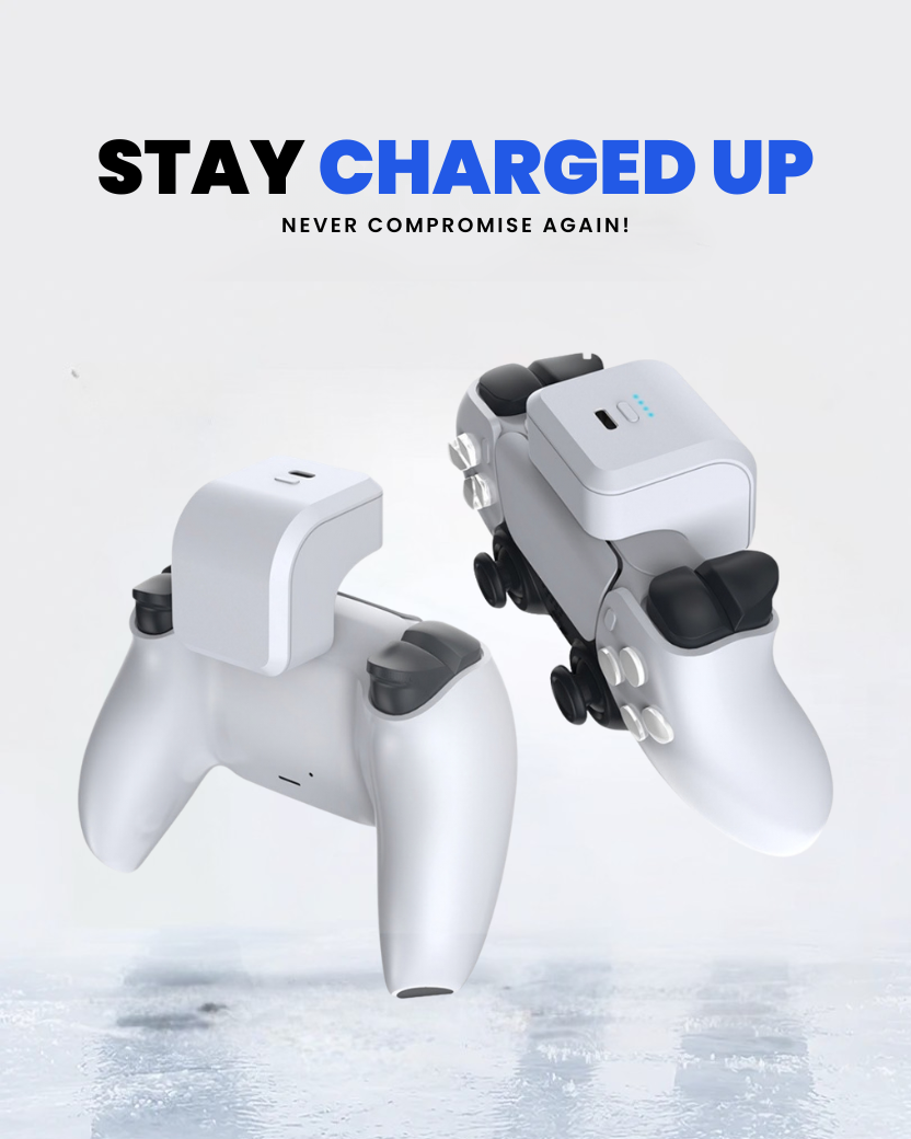 ShadowGrip Contour™ 1500mAh PS5 DualSense Controller Battery Pack - ShadowGrip Gaming