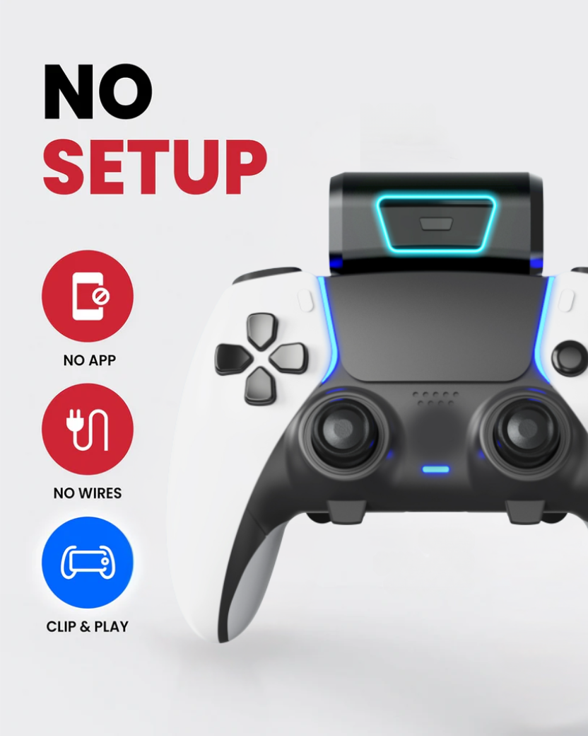 ShadowGrip Overdrive™ 1800mAh PS5 DualSense Controller Battery Pack - ShadowGrip Gaming