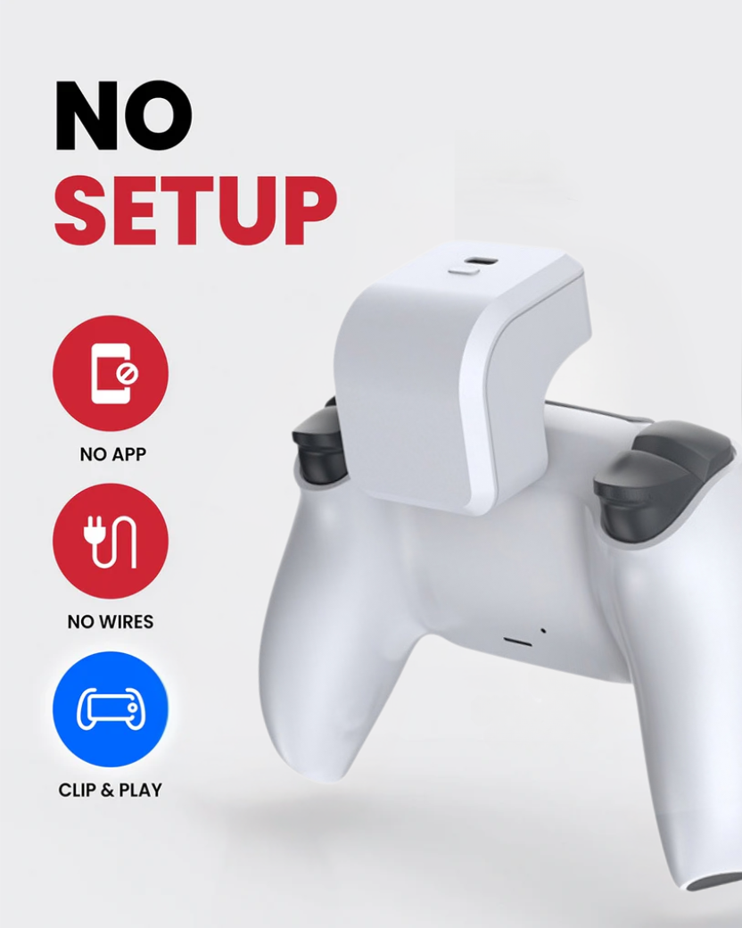 ShadowGrip Contour™ 1500mAh PS5 DualSense Controller Battery Pack - ShadowGrip Gaming