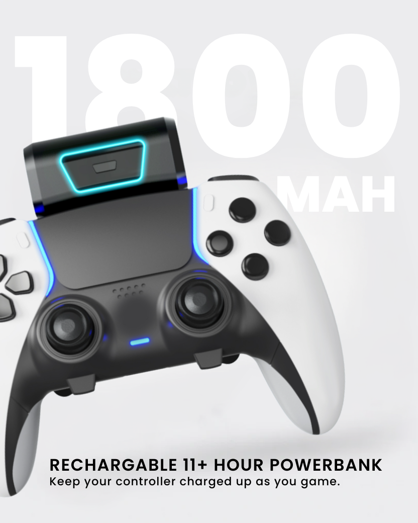ShadowGrip Overdrive™ 1800mAh PS5 DualSense Controller Battery Pack - ShadowGrip Gaming