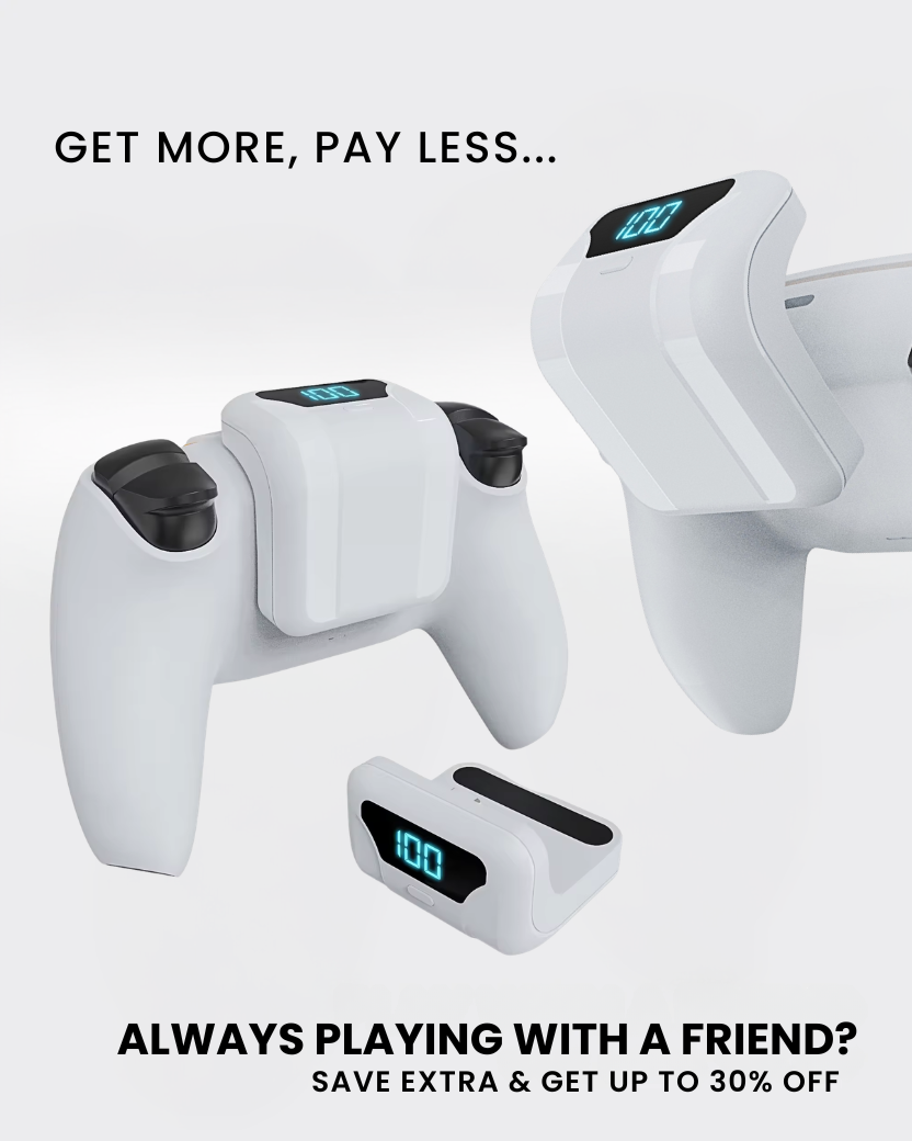 ShadowGrip Quantum™ 1500mAh PS5 DualSense Controller Battery Pack - ShadowGrip Gaming